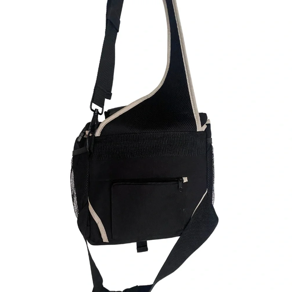 Adorama Camera Slinger Travel Bag Canvas with Reflective Details [Black]